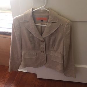 Lightweight Cynthia Steele gold jacket size 2.